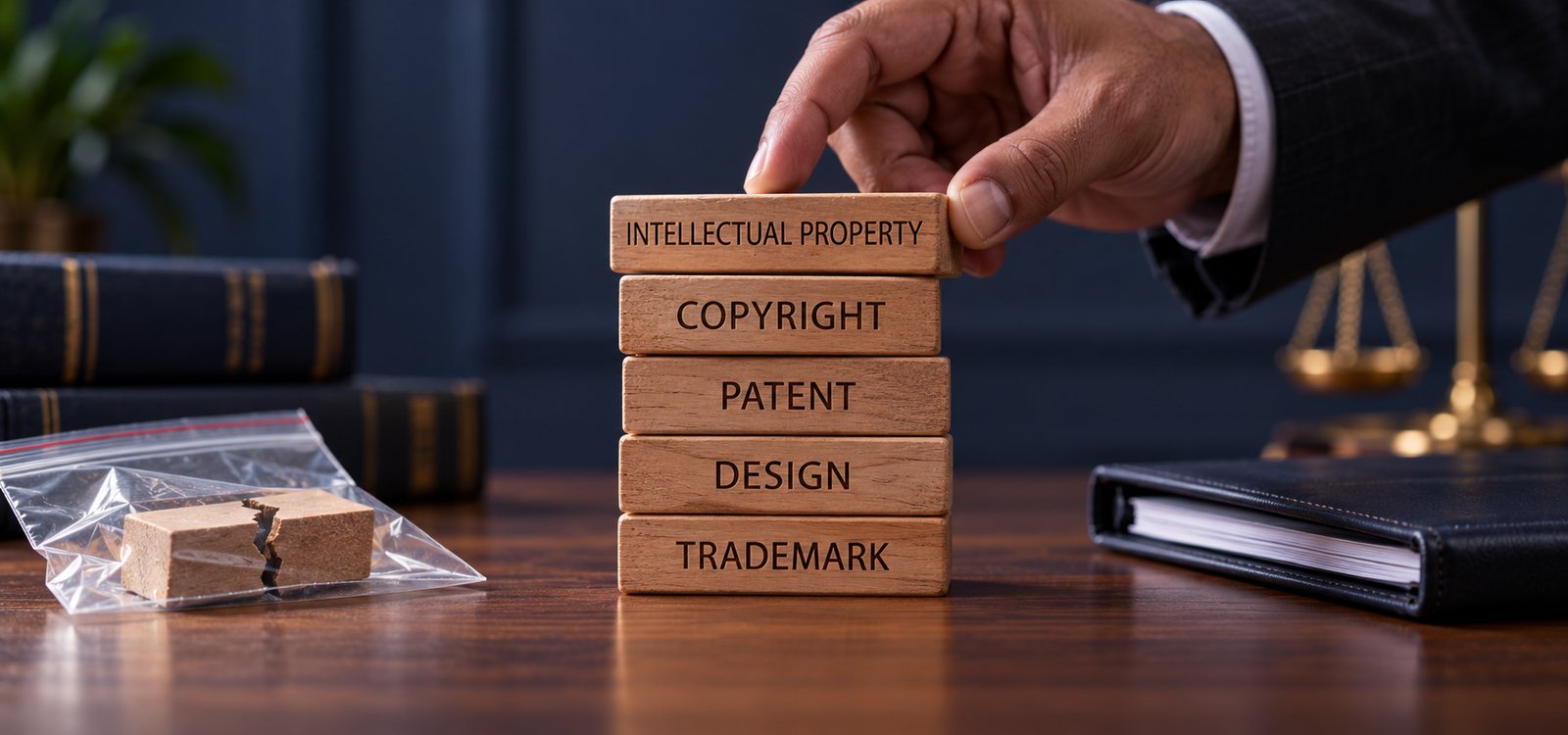 A lightbulb representing intellectual property and ideas