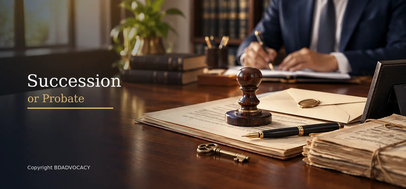 Succession certificate application for a deceased person’s estate in Bangladesh