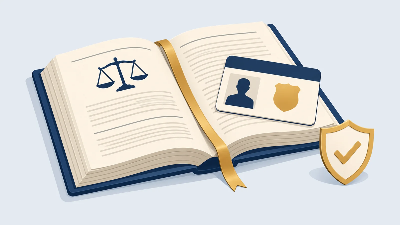 Police identity card beside an arrest memorandum, for the CrPC amendment 2025 guide