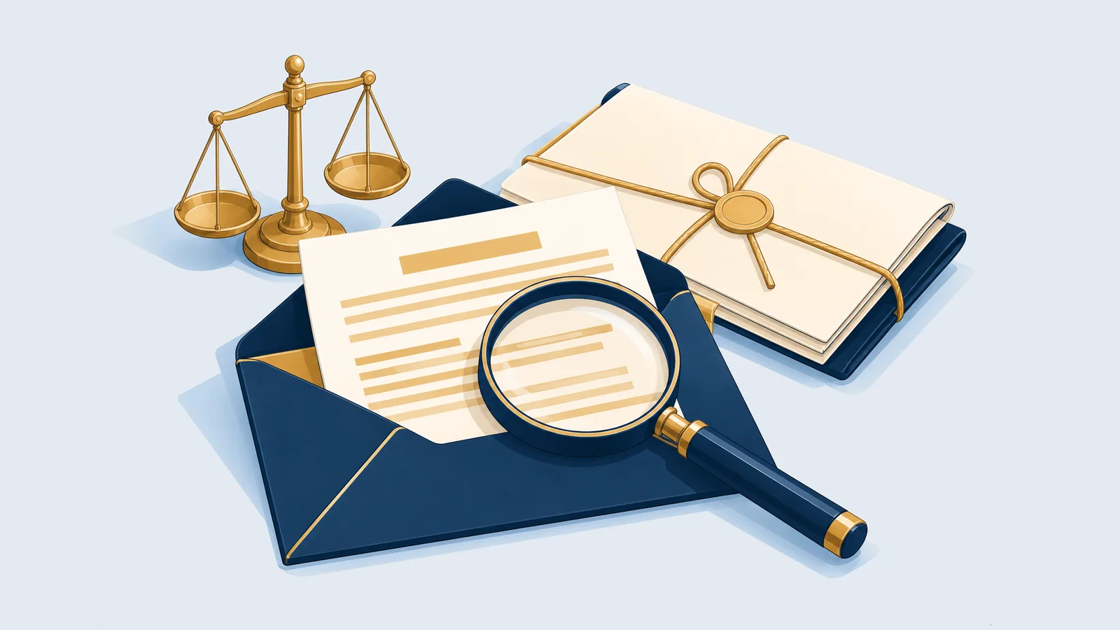 Tax notice envelope and an appeal file, for income tax notices, audits and appeals