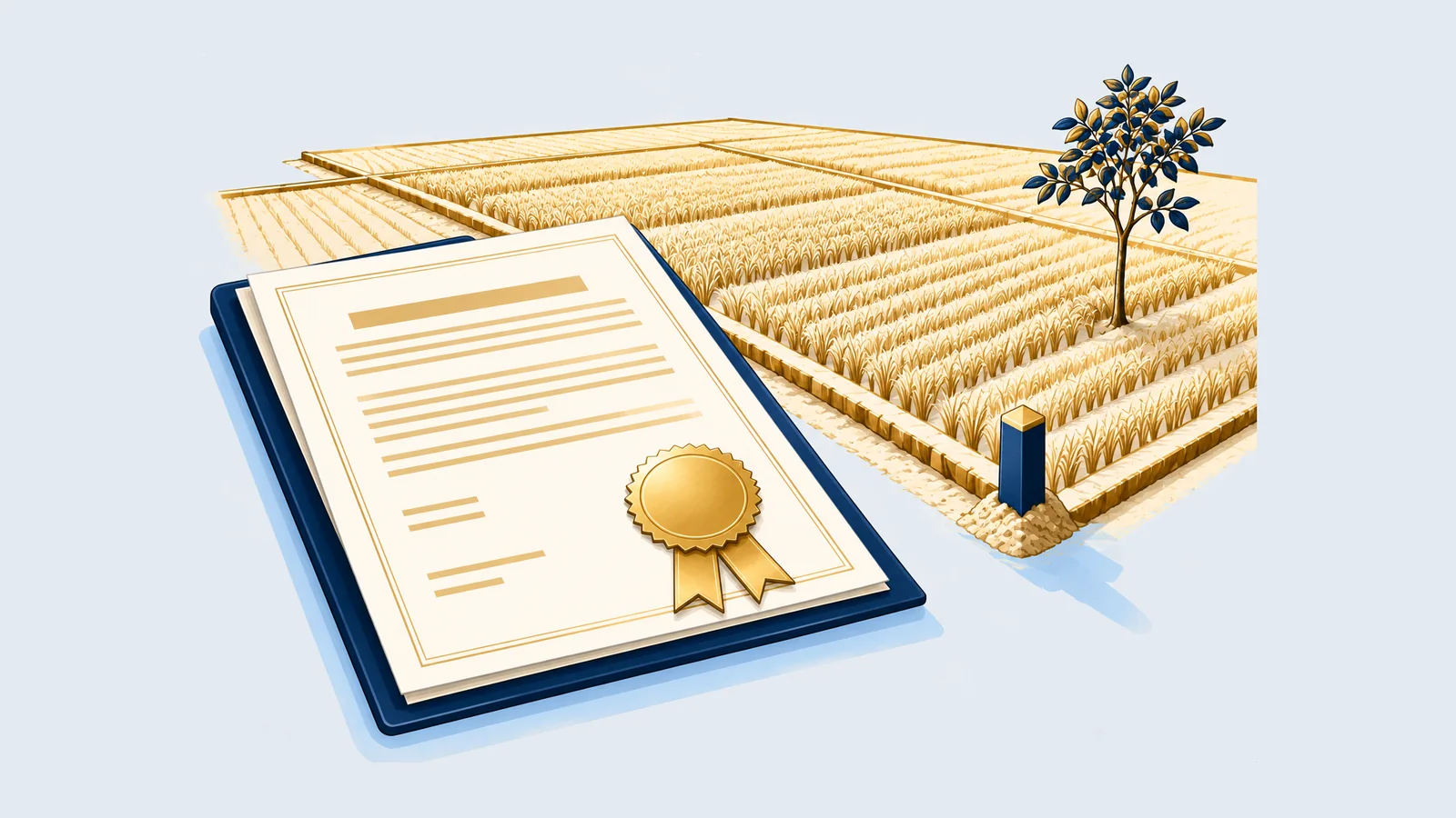 Illustration of khas land settlement for landless families in Bangladesh