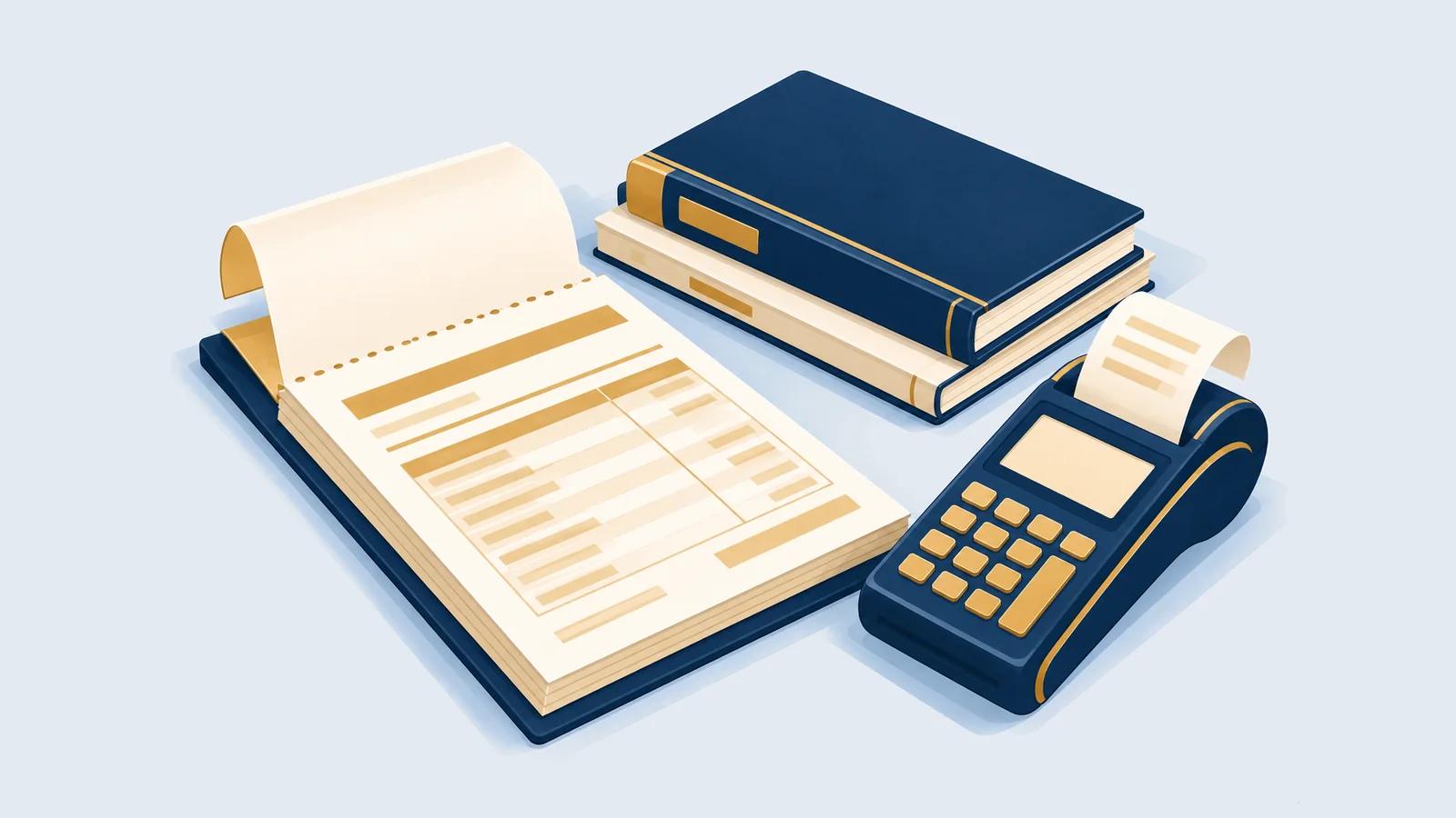 Invoice pad, register and point-of-sale device, for the Mushak 6.3 VAT invoice and VAT books in Bangladesh
