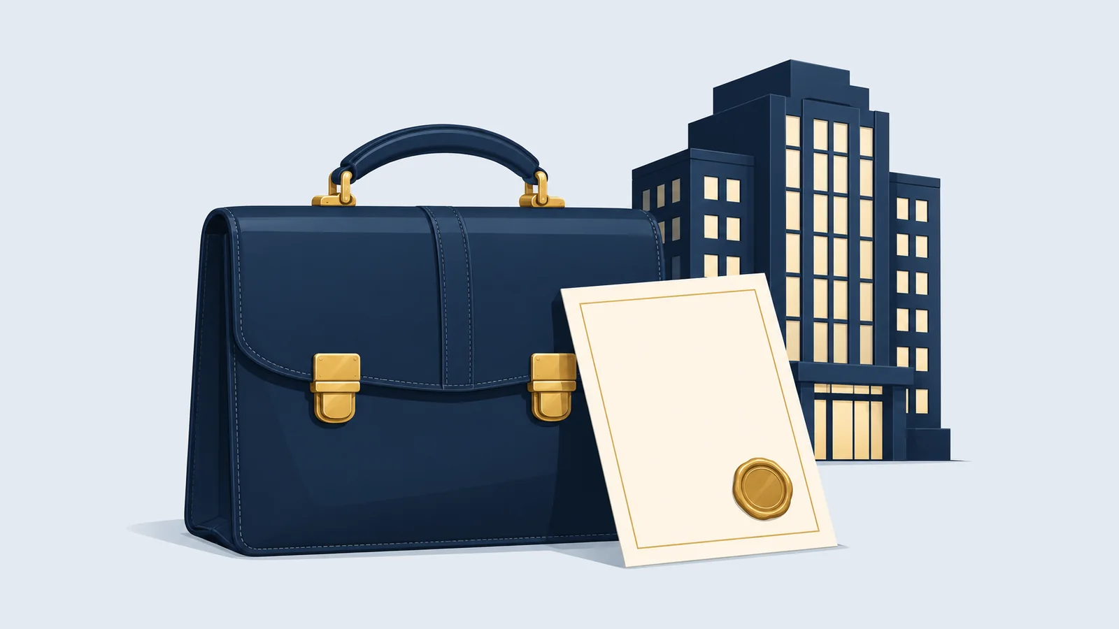 A briefcase, a sealed contract and an office building: corporate, tax and customs legal services in Bangladesh